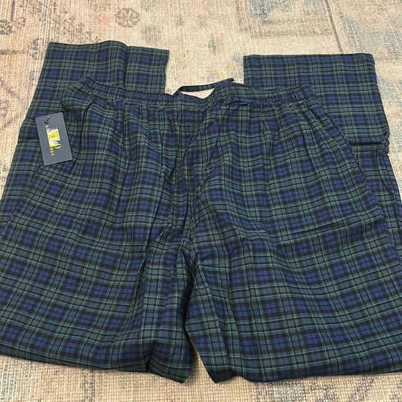 NWT Polo Ralph Lauren Plaid Pajama Pants - Picture 5 of 5